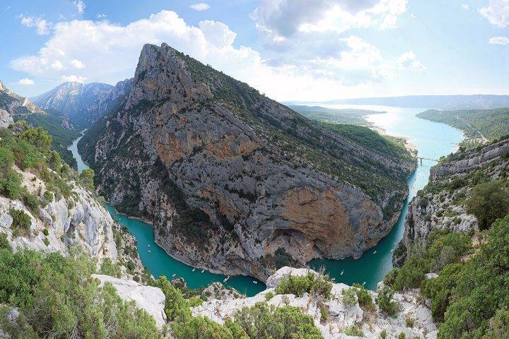 Gorges du Verdon (versant varois, Aiguines)